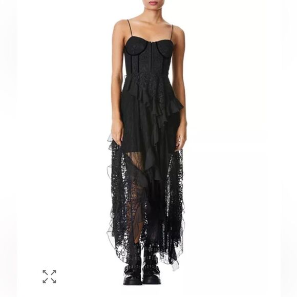 Alice + Olivia Gemma lace corset gown size 14, nwt - Picture 2 of 6